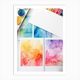 Watercolor Painting 1 Art Print