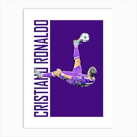 Cristiano Ronaldo, Cr7 (3) Art Print