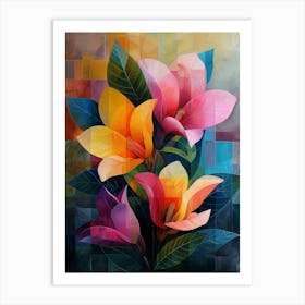 Magnolias Art Print