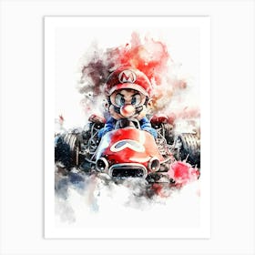 Mario Kart Art Print