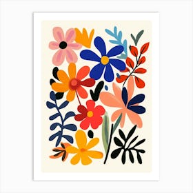 Floral Print 1 Art Print