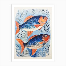 Two Fish 1 Art Print