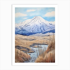 Tongariro National Park New Zealand 1 Art Print