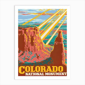 Colorado National Monument Art Print