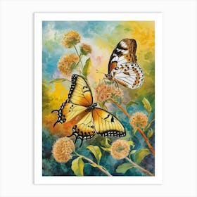 Butterfly Painting 1 Art Print