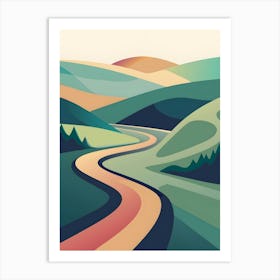 Road To Nowhere 2 Art Print