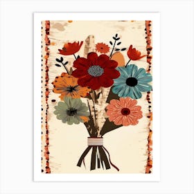 Bouquet Of Flowers 13 Art Print