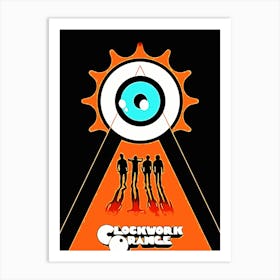 Clockwork Orange movie 1 Art Print