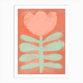 Pastel Flower Art Print