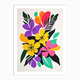 Hawaiian Flowers Art Print