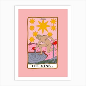 The Star Tarot Art Print