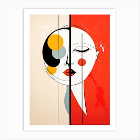 Portrait Of A Woman 43 Art Print