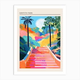 Griffith Park Los Angeles 2 Art Print