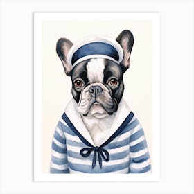 Sailor Dog Art Print