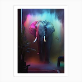 The Elephant Art Print