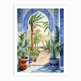 Mediterranean Garden Art Print