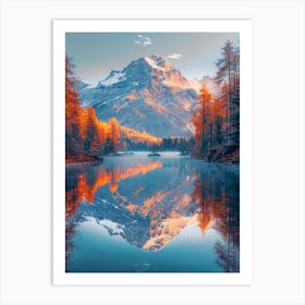 Swiss Alps Art Print