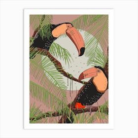 Toucans In The Jungle Poster