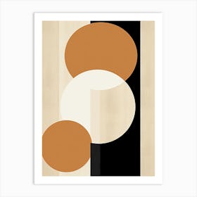 Bauhaus Expressions; Geometric Flourishes Art Print