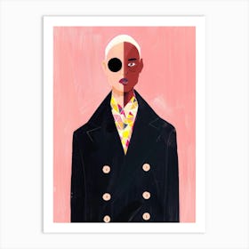 Portrait Of A Man 46 Art Print