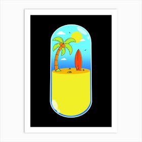 Capsule In Nature Art Print