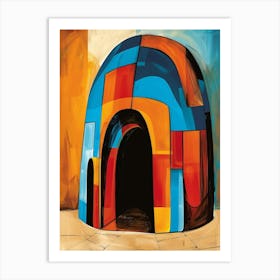 Shabbat Hut Art Print