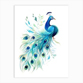 Peacock 7 Art Print