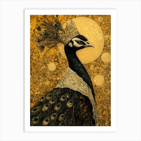 Peacock Art Print