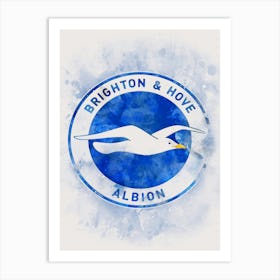 Brighton And Hove Albion Painting Art Print