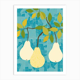 Pears Illustration 2 Art Print