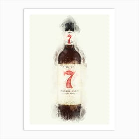 Seagram’S 7 Crown American Whiskey Art Print