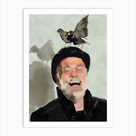 Sir Terry Pratchett Art Print