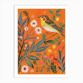 Spring Birds Chimney Swift 2 Art Print