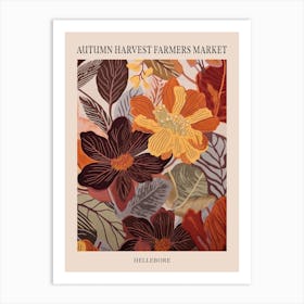 Fall Botanicals Hellebore 2 Poster Art Print