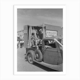 Untitled Photo, Possibly Related To The Fourth Of July Parade At Vale, Oregon By Russell Lee Art Print
