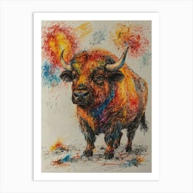 Bison 1 Art Print