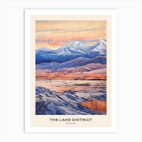 The Lake District England 3 Poster Art Print