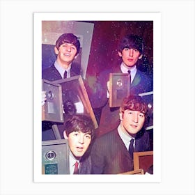 the Beatles britpop music band 7 Art Print