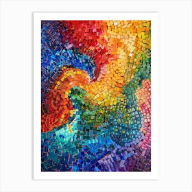 Mosaic Art 1 Art Print