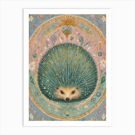 Hedgehog Treasure Poster