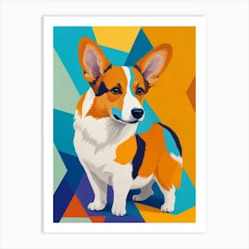 Corgi Portrait Art Print