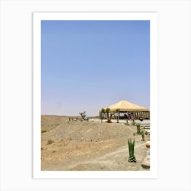 Desert Tent Art Print