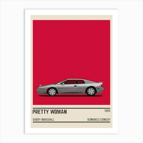 Pretty Woman Movie Car Art Print