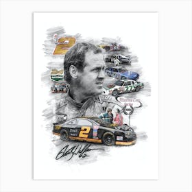 Rusty Wallace Art Print