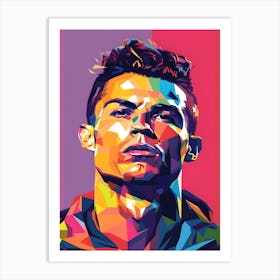 Cristiano Ronaldo 6 Art Print