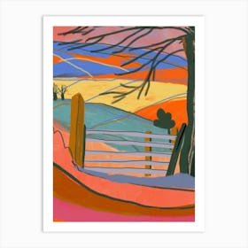 Cumbria Landscape Art Print