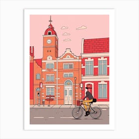 Denmark 2 Travel Illustration Art Print