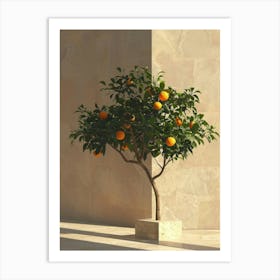 Orange Tree 8 Art Print