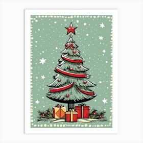 Christmas Tree 4 Art Print