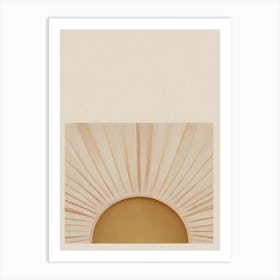 Sunburst Art Print